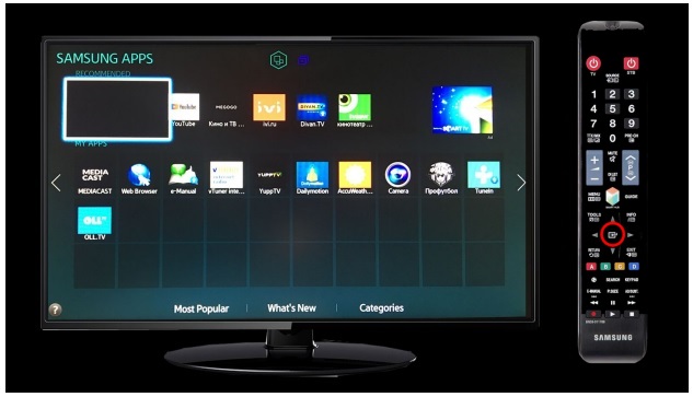 як підключити додаток до Samsung Smart TV