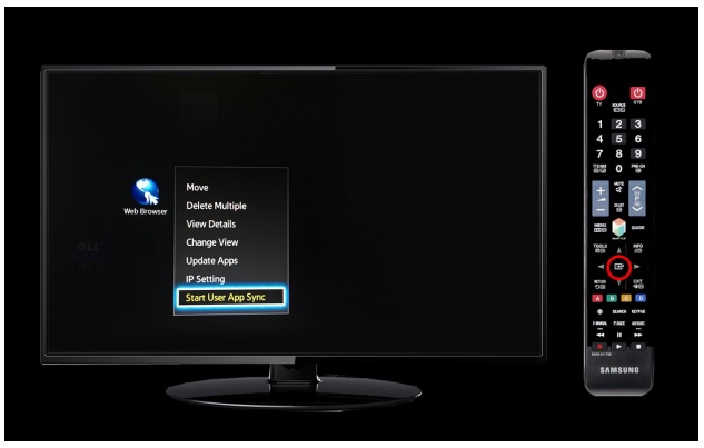 як підключити додаток до Samsung Smart TV